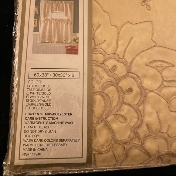 Brenda Luxury Home Curtans - Picture 2 of 2